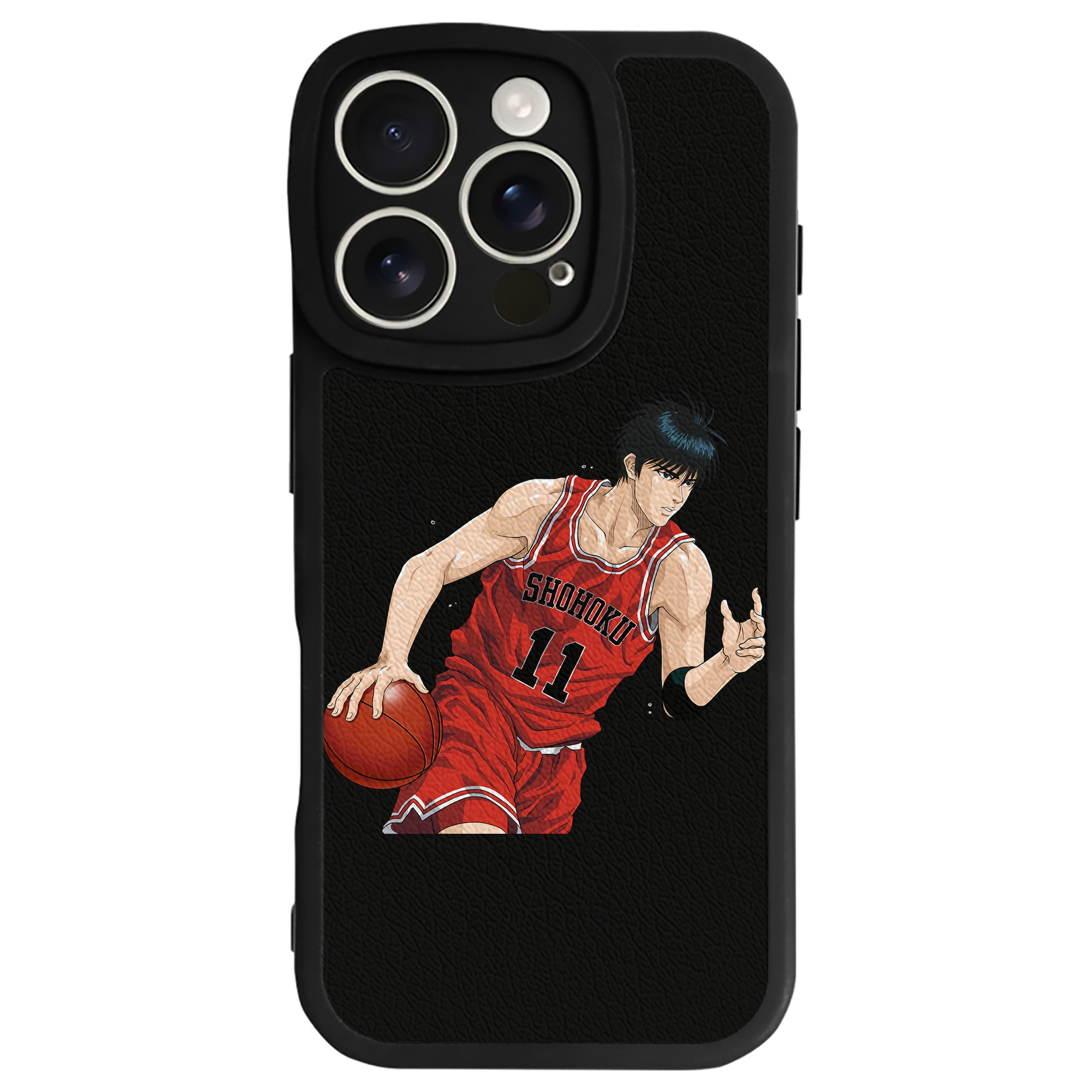 （画像用） SLAM DUNK／スラムダンク 【iPhone 16シリーズ対応】シリコンスマホケース（レザー調） 材質：シリコン